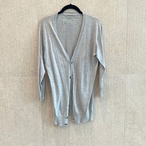 all saint’s 3/4th sleeve button down cardigan
